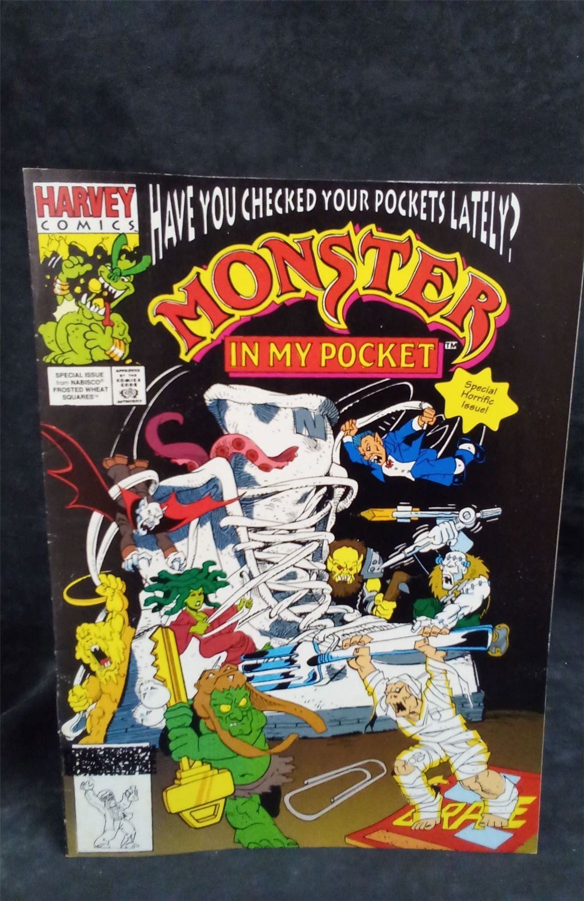 Monster in My Pocket #1 1991 harvey Comic Book
