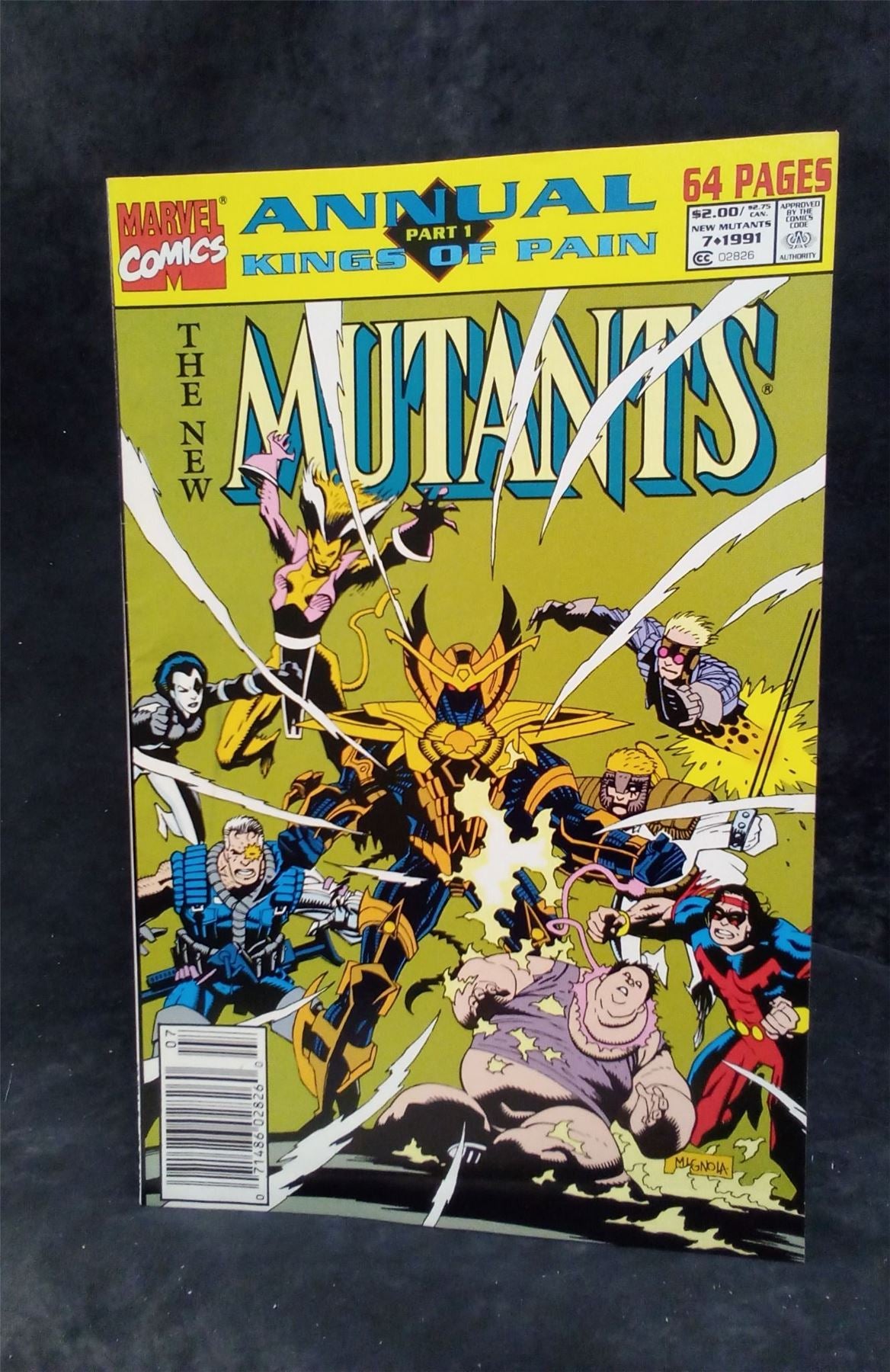 The New Mutants Annual #7 1991 Marvel Comics Comic Book