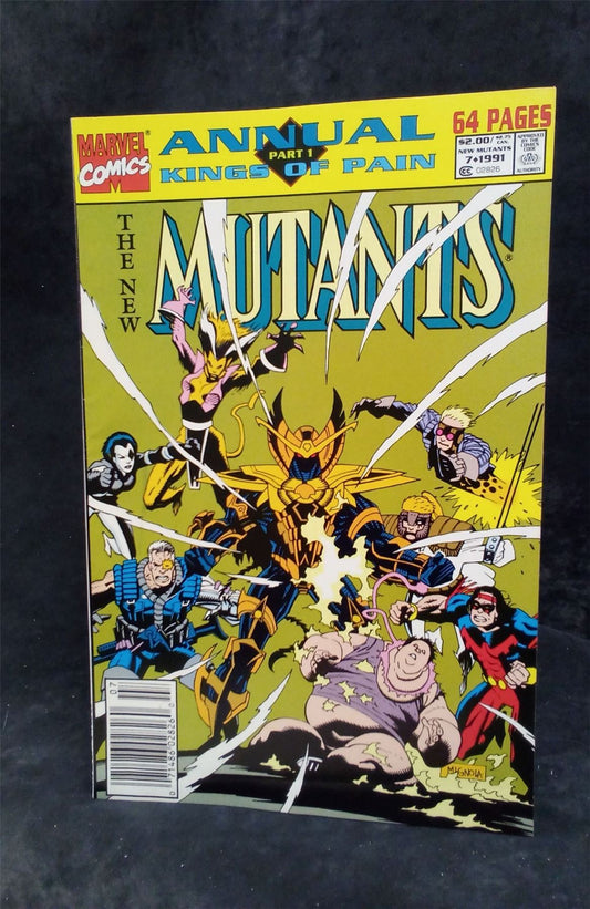 The New Mutants Annual #7 1991 Marvel Comics Comic Book