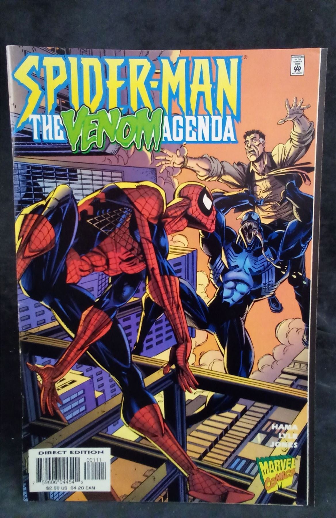 Spider Man: The Venom Agenda 1998 Marvel Comics Comic Book