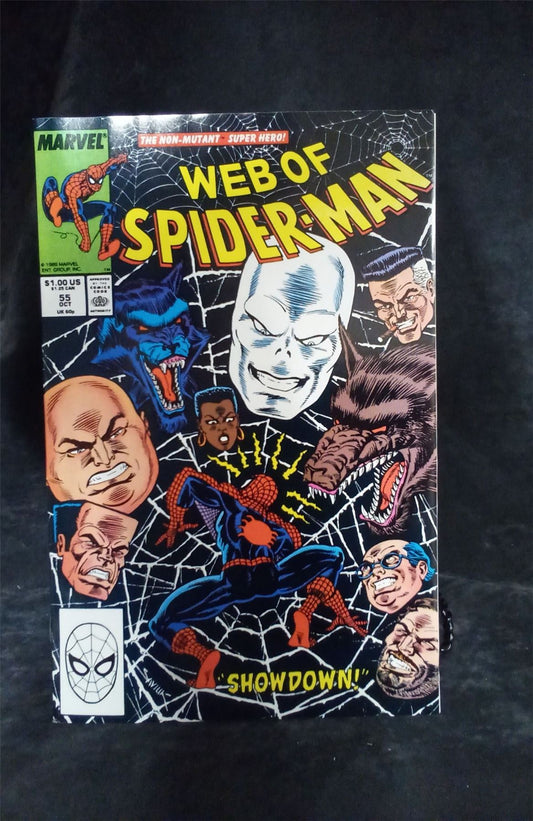Web of Spider-Man #55 1989 Marvel Comics Comic Book