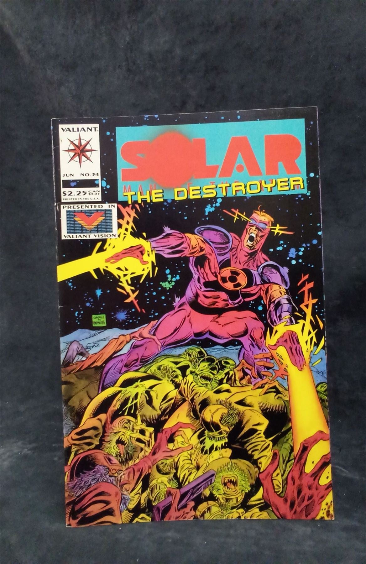 Solar, Man of the Atom #34 1994  Comic Book