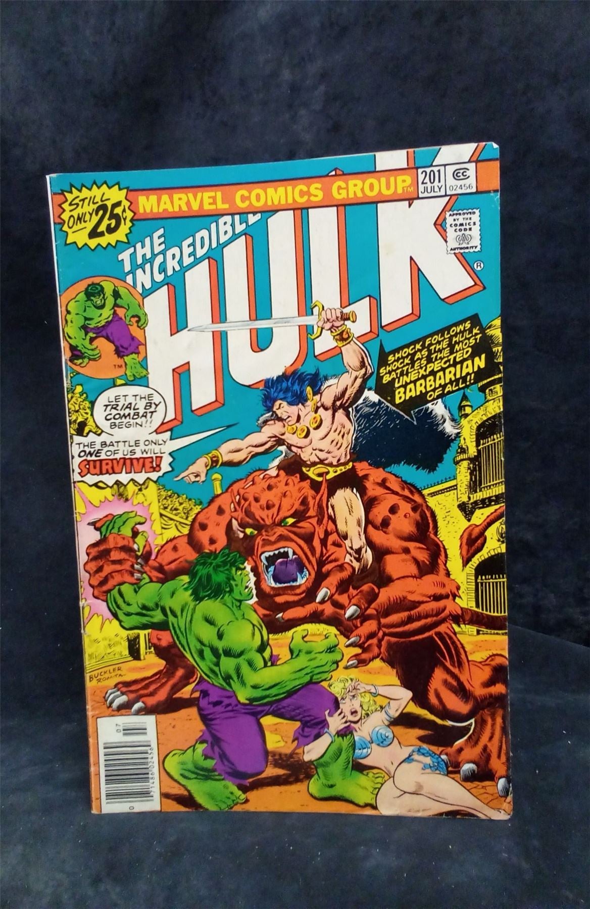 The Incredible Hulk #201 25� Variant 1976 Marvel Comics Comic Book