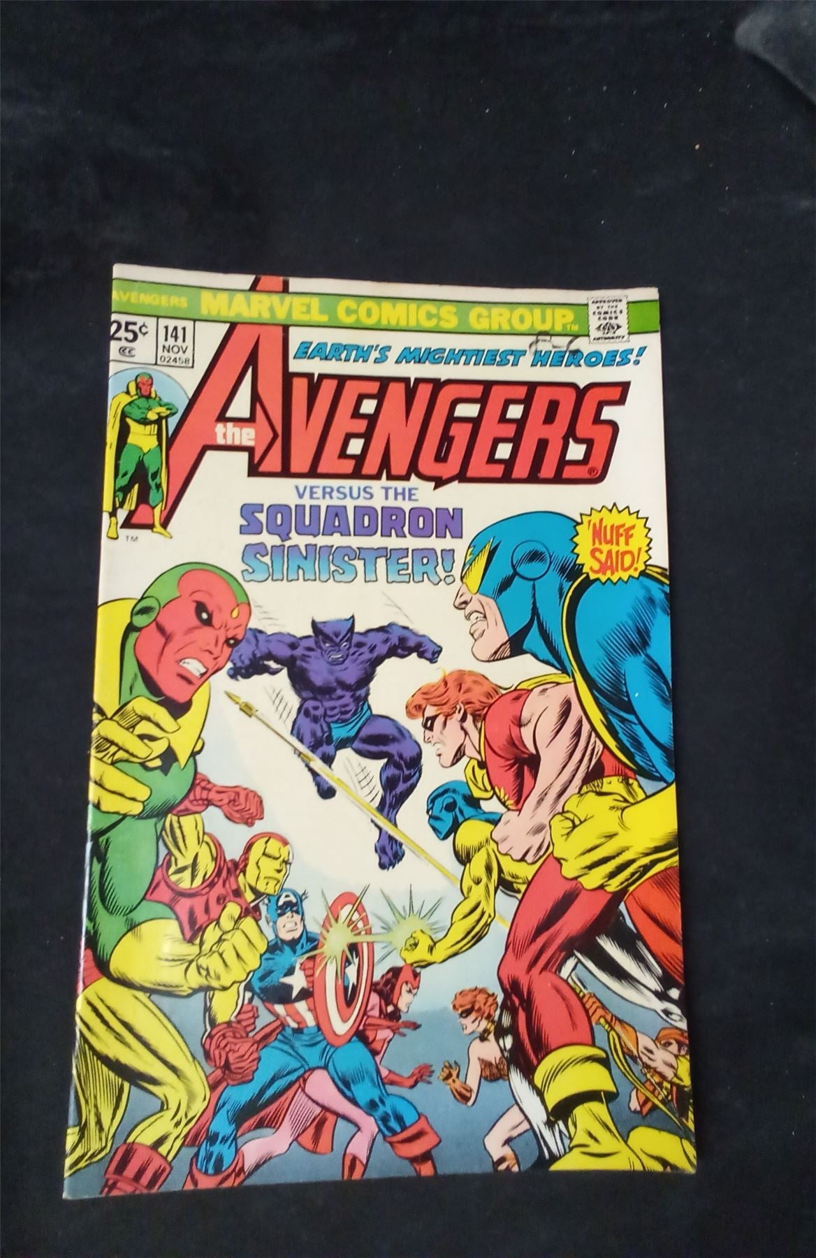 The Avengers #141 1975 marvel Comic Book