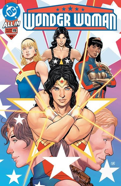 Wonder Woman #19 Cvr A Daniel Sampere Wraparound  DC Comics Comic Book