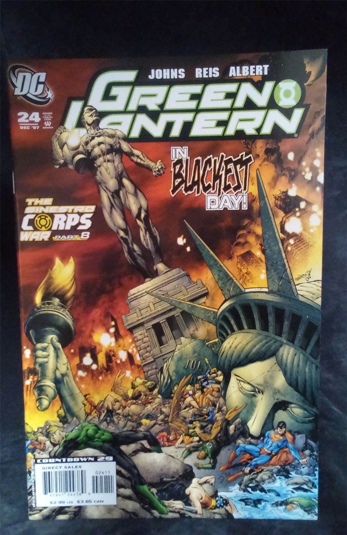 Green Lantern #24 2007 DC Comics Comic Book