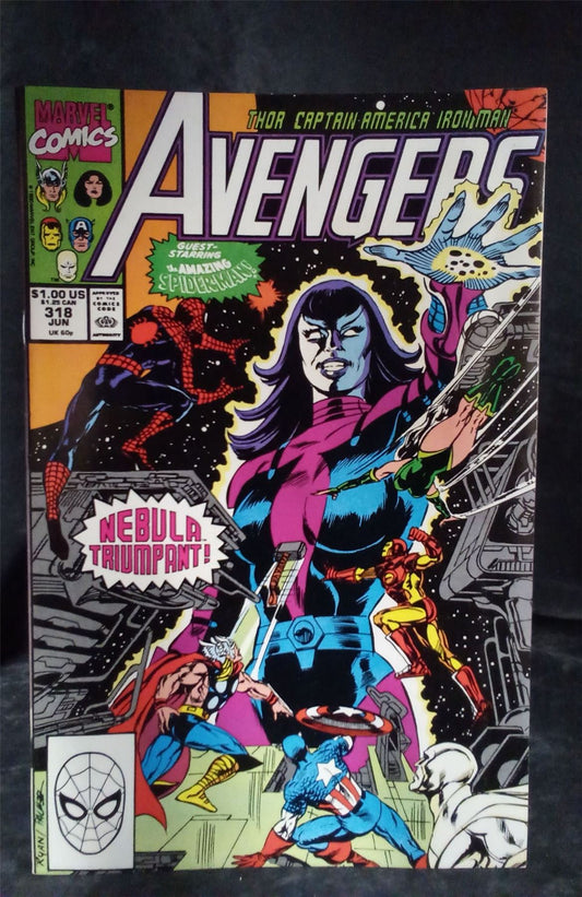 The Avengers #318 1990 Marvel Comics Comic Book