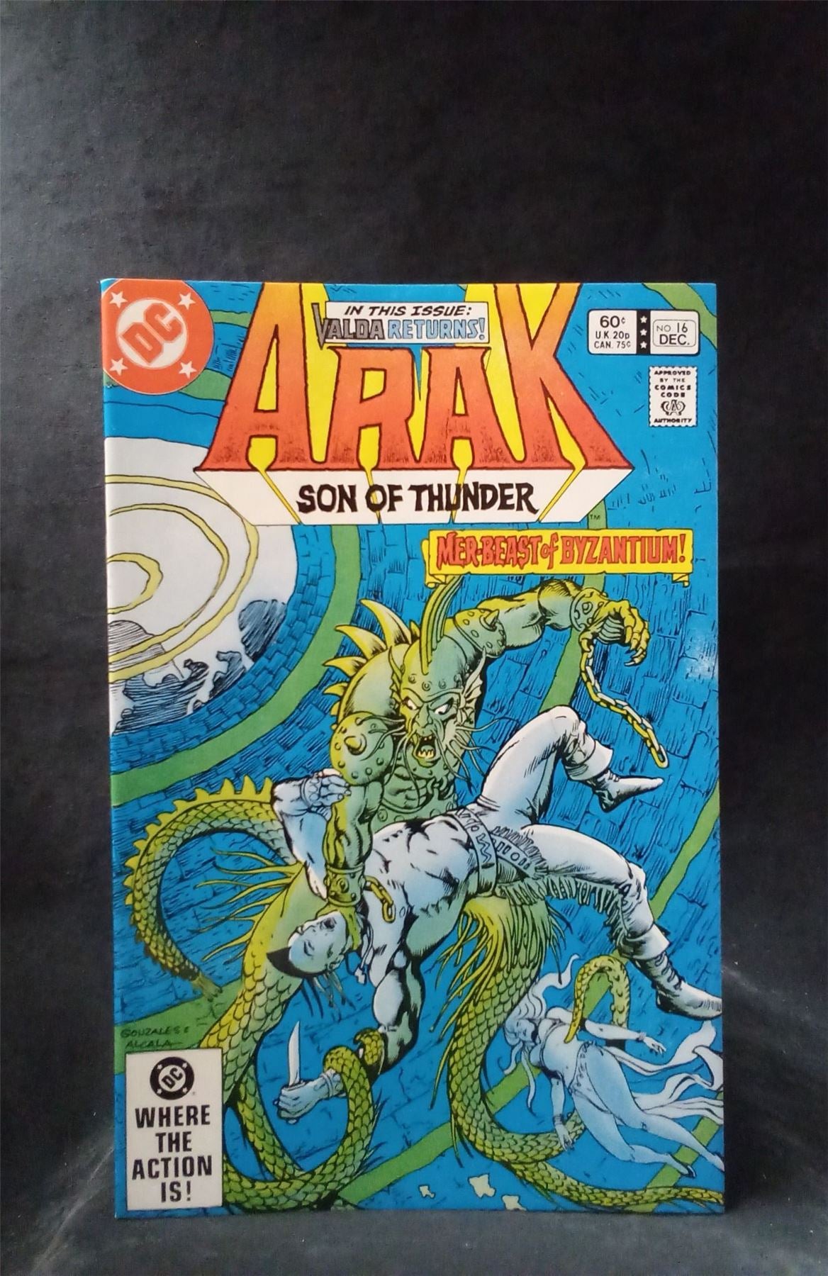 Arak, Son of Thunder #16 1982 DC Comics Comic Book