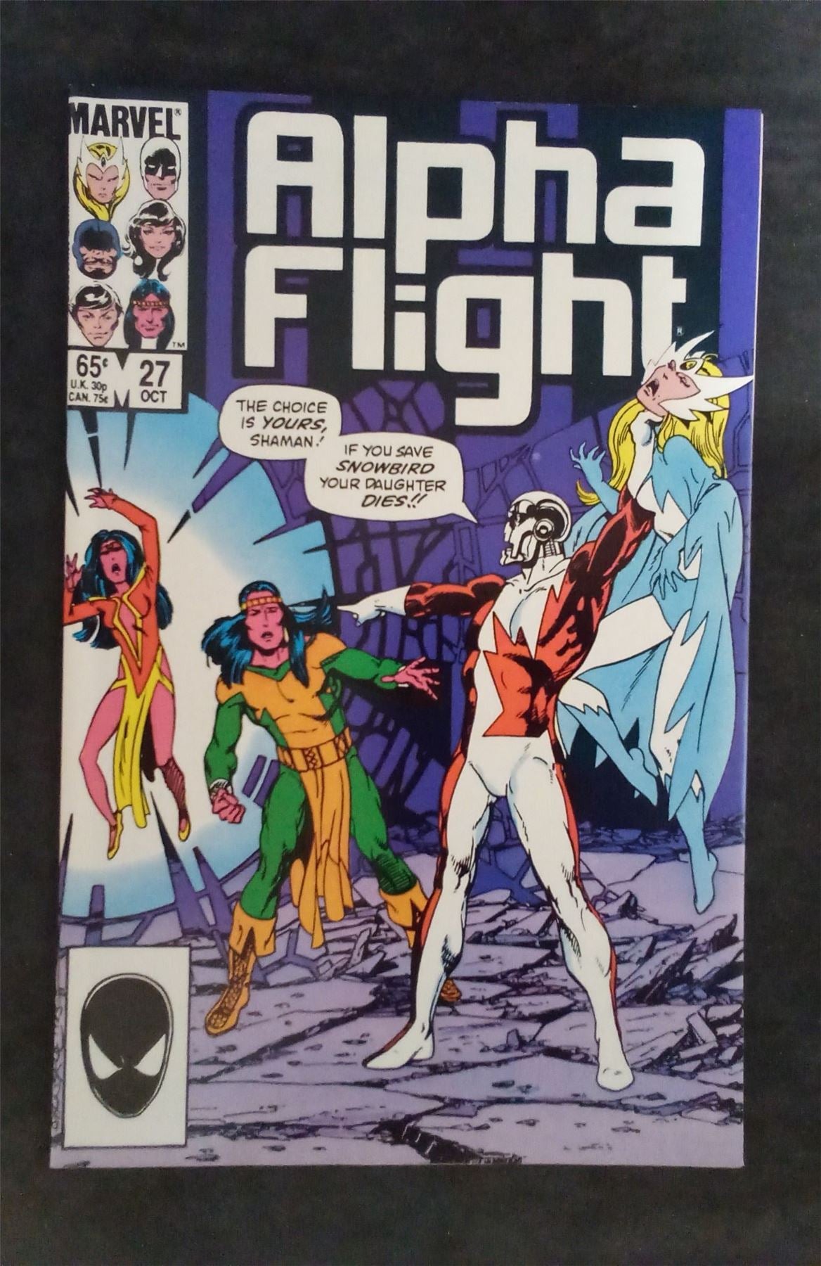Alpha Flight #27 1985 marvel Comic Book