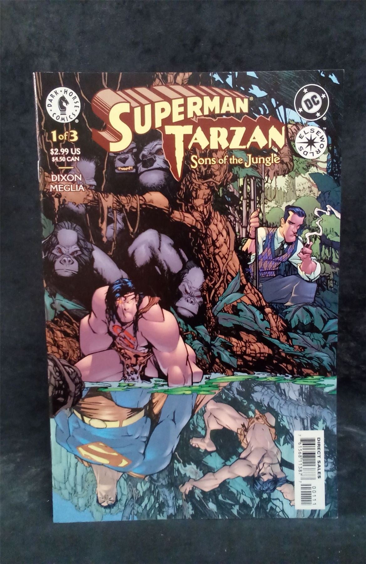 Superman/Tarzan: Sons of the Jungle #1 2001 DC Comics Comic Book