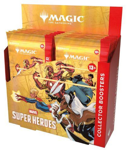 MTG TCG Universes Beyond- Marvel Super Heroes Collector Booster Box By Wizards of the Coast