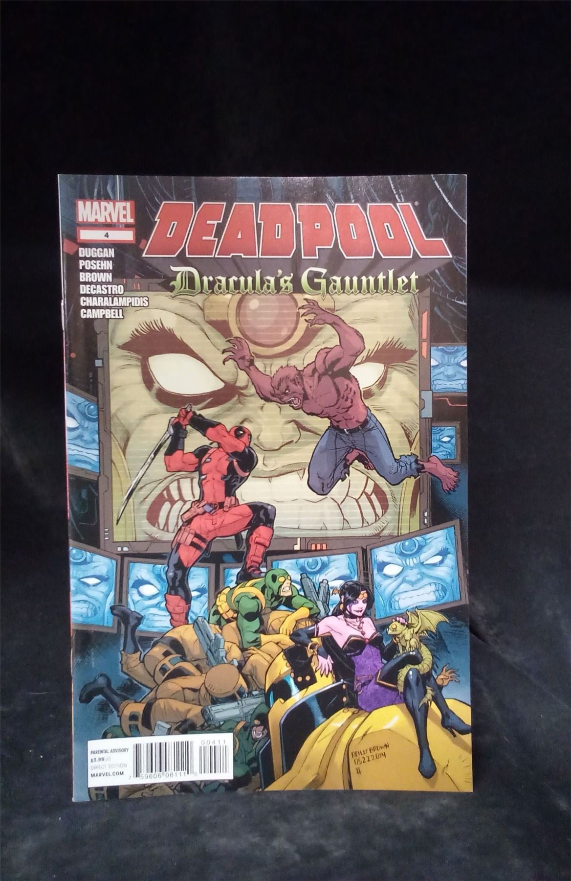 Deadpool: Dracula's Gauntlet #4 2014 Marvel Comics Comic Book