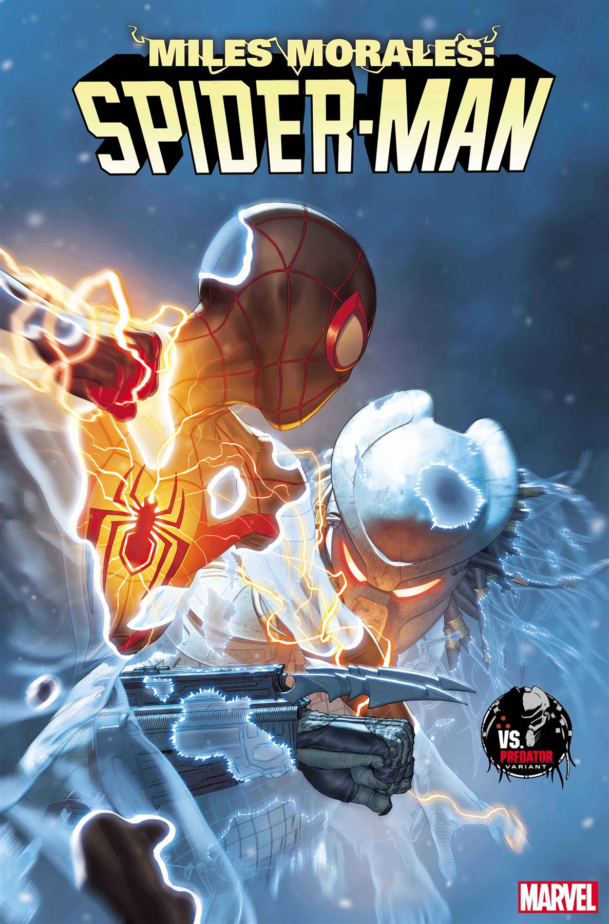 Miles Morales Spider-man #40 De Iulis Predator Var (De Iulis Predator Var) Marvel Prh Comic Book 2022