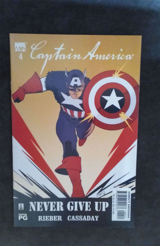 Captain America #4 2002 marvel-knights Comic Book