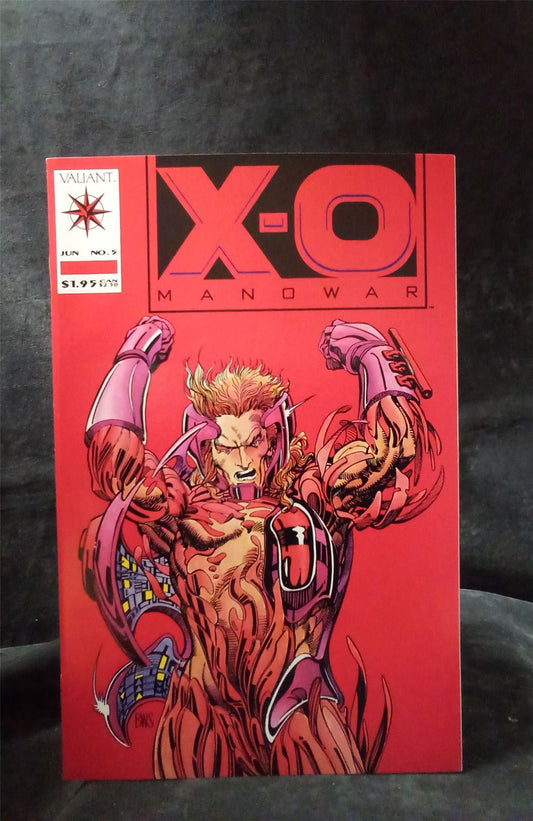 X-O Manowar #5 1992 valiant Comic Book