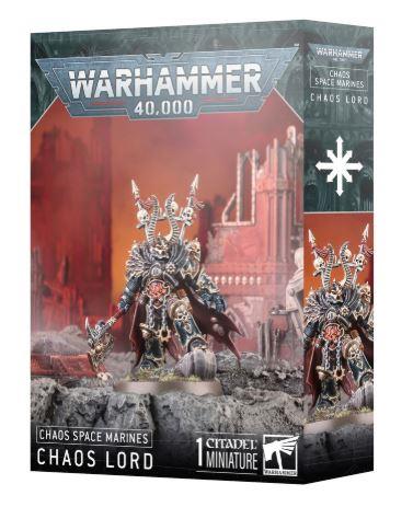 Warhammer 40k- Chaos Space Marines: Chaos Lord 43-100 by Games Workshop