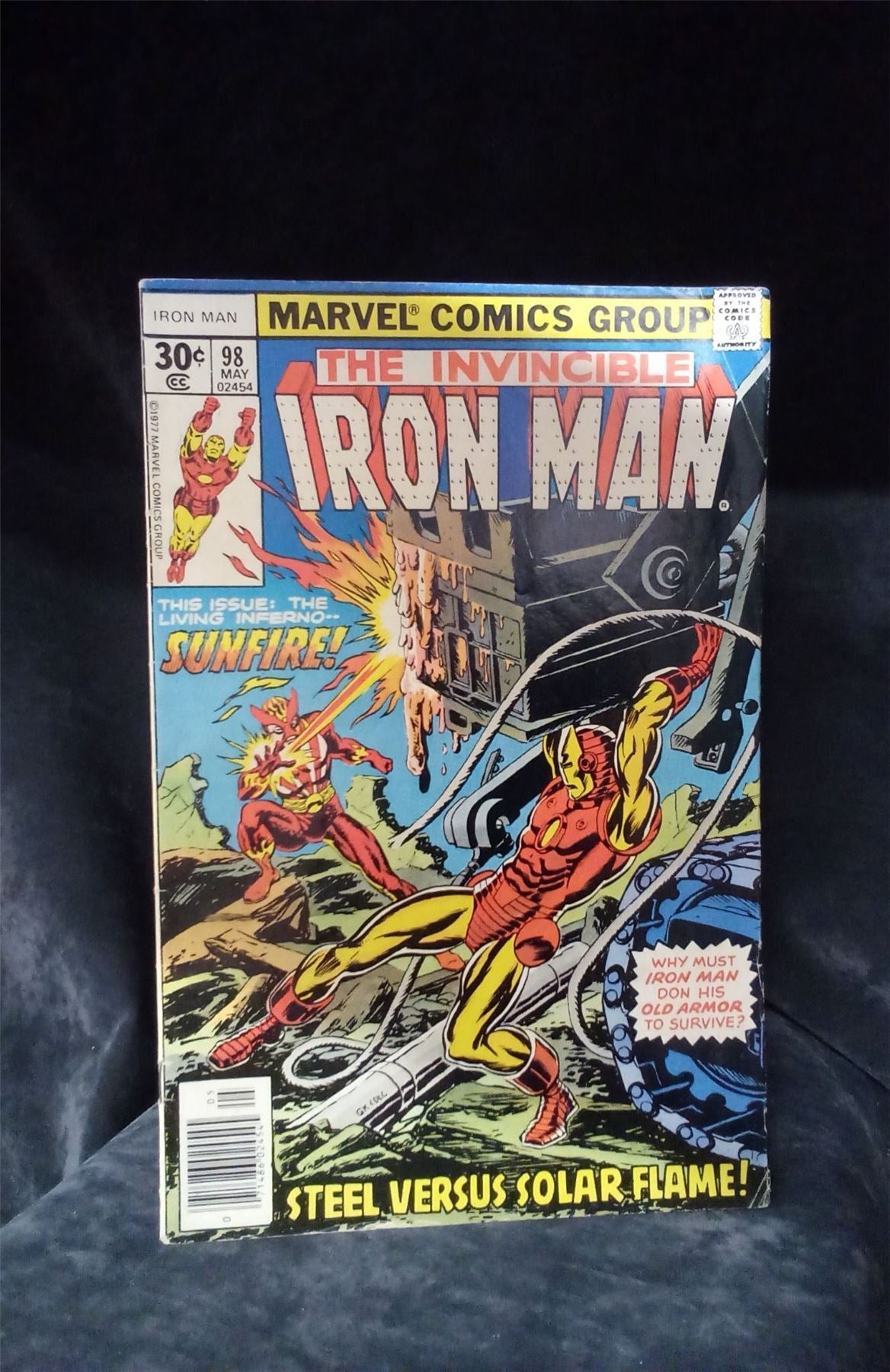 Iron Man #98 1977 Marvel Comics Comic Book