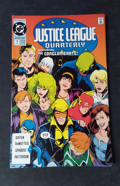 Justice League Quarterly #1 Direct Edition 1990 dc-comics Comic Book dc-comics Comic Book