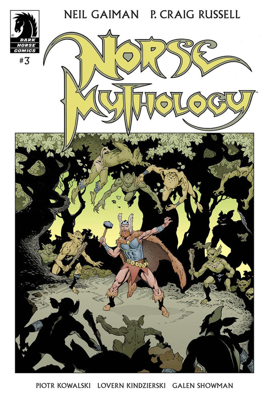 Neil Gaiman Norse Mythology #3 Cvr A Russell (c: 1-0-0) Dark Horse Comics Comic Book