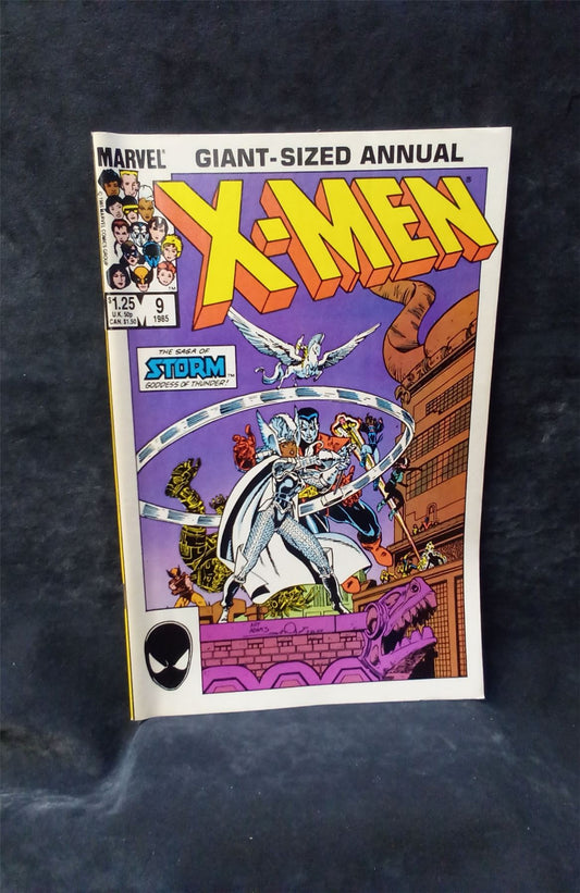X-Men Annual #9 Direct Edition 1985 marvel Comic Book