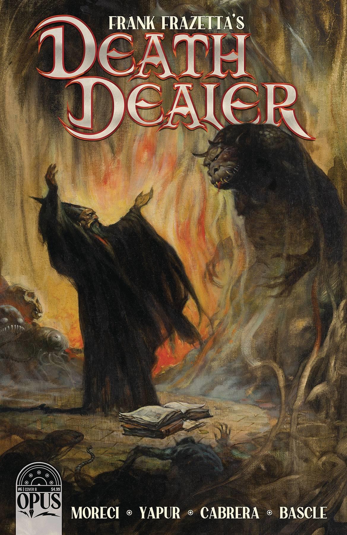 Frank Frazetta Death Dealer #6 Cvr B Frazetta Opus Comics Comic Book