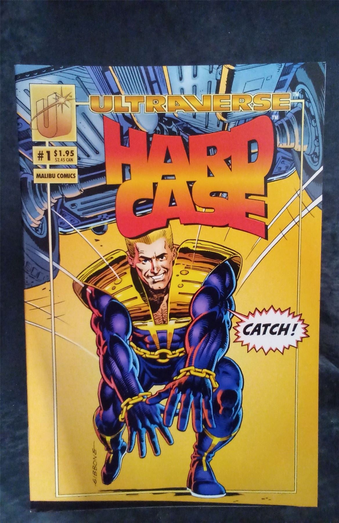 Hardcase #1 1993 malibu Comic Book