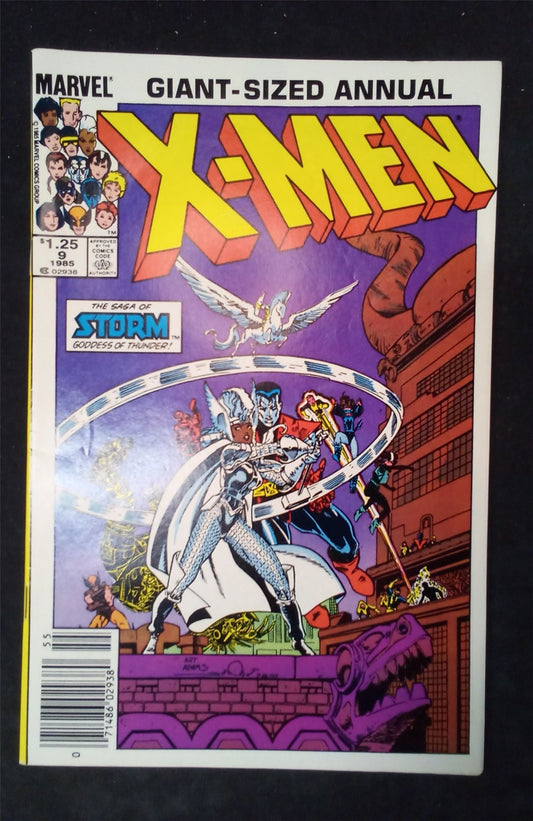X-Men Annual #9 Newsstand Edition 1985 marvel Comic Book