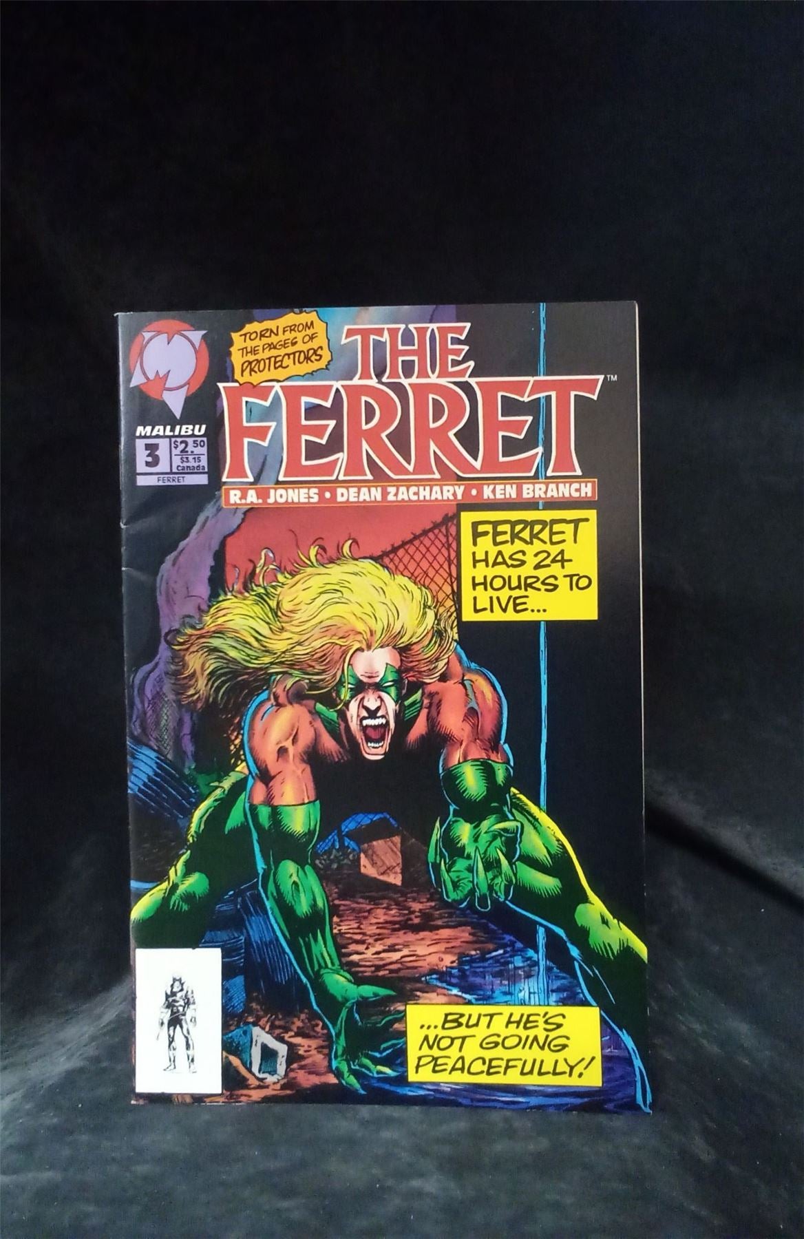 The Ferret #3 Direct Edition 1993 Malibu Comics Comic Book