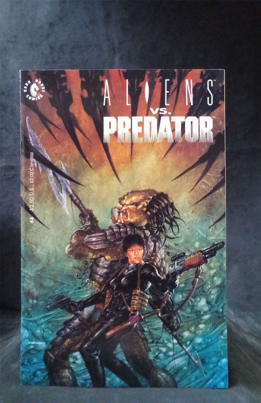 Aliens vs. Predator #4 1991 Dark Horse Comic Book