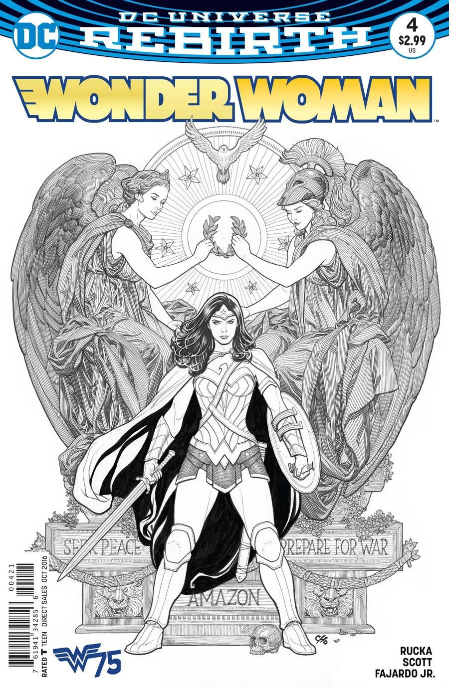 Wonder Woman #4 (Var Ed) DC Comics Comic Book