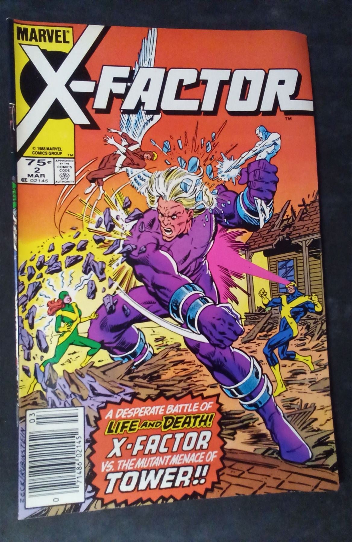 X-Factor #2 1986 marvel Comic Book