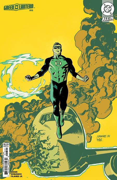 Green Lantern #16 Cvr B Chris Samnee Card Stock Var DC Comics Comic Book
