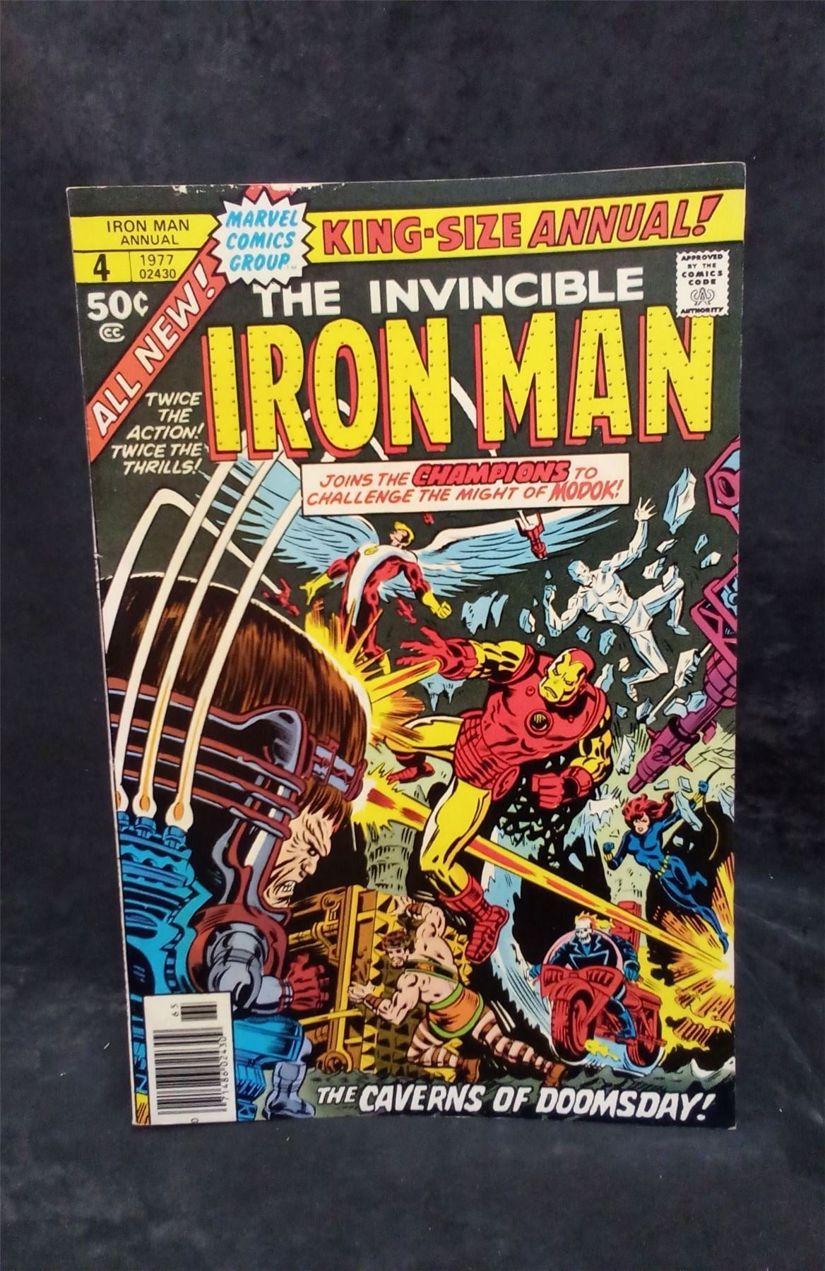 Iron Man Annual #4 1977 Marvel Comics Comic Book