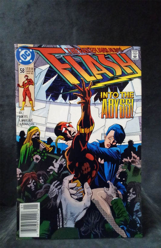 The Flash #58 1992 DC Comics Comic Book