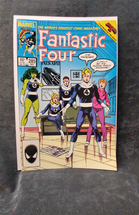 Fantastic Four #285 Direct Edition 1985 marvel Comic Book