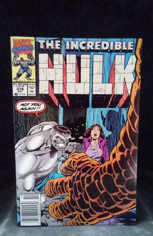 The Incredible Hulk #374 1990 Marvel Comics Comic Book