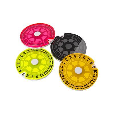 Gamegenic Single Dial Life Counters - 4 Pack