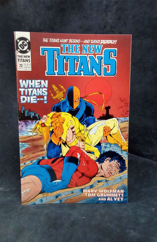 The New Titans #72 1991 DC Comics Comic Book
