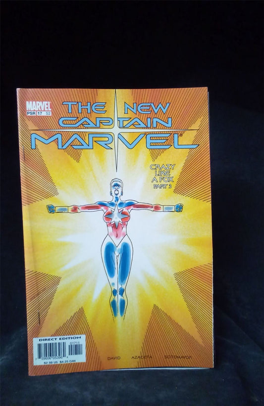 The New Captain Marvel #17 *printer error/mis-stapled* 2004 Marvel Comics Comic Book