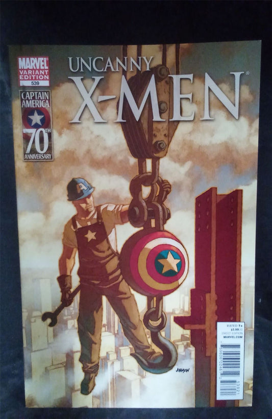 The Uncanny X-Men #539 Variant Cover 2011 Marvel Comic Book