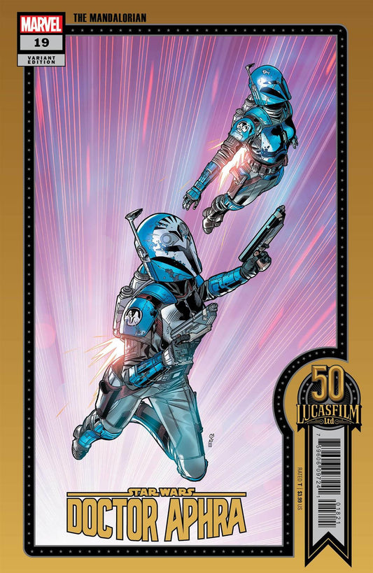 Star Wars Doctor Aphra #19 Sprouse Lucasfilm 50th Var (Sprouse Lucasfilm 50th Var) Marvel Prh Comic Book 2022