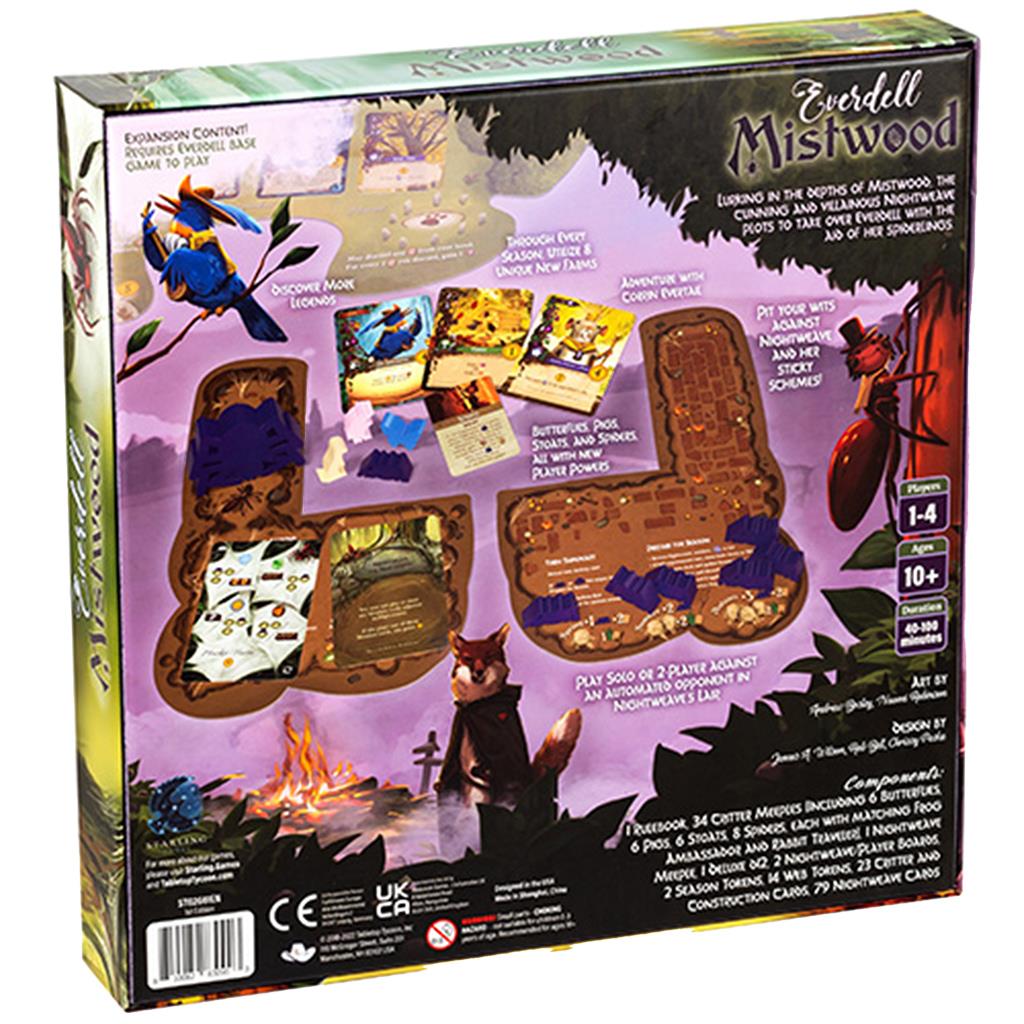 Everdell Mistwood by Starling Games Board Game