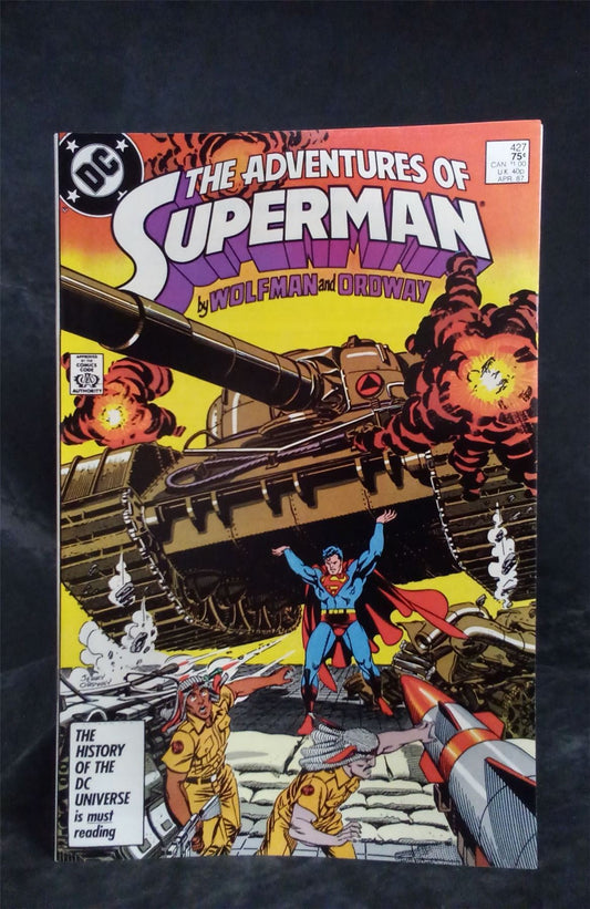 Adventures of Superman #427 Direct Edition 1987 DC Comics Comic Book