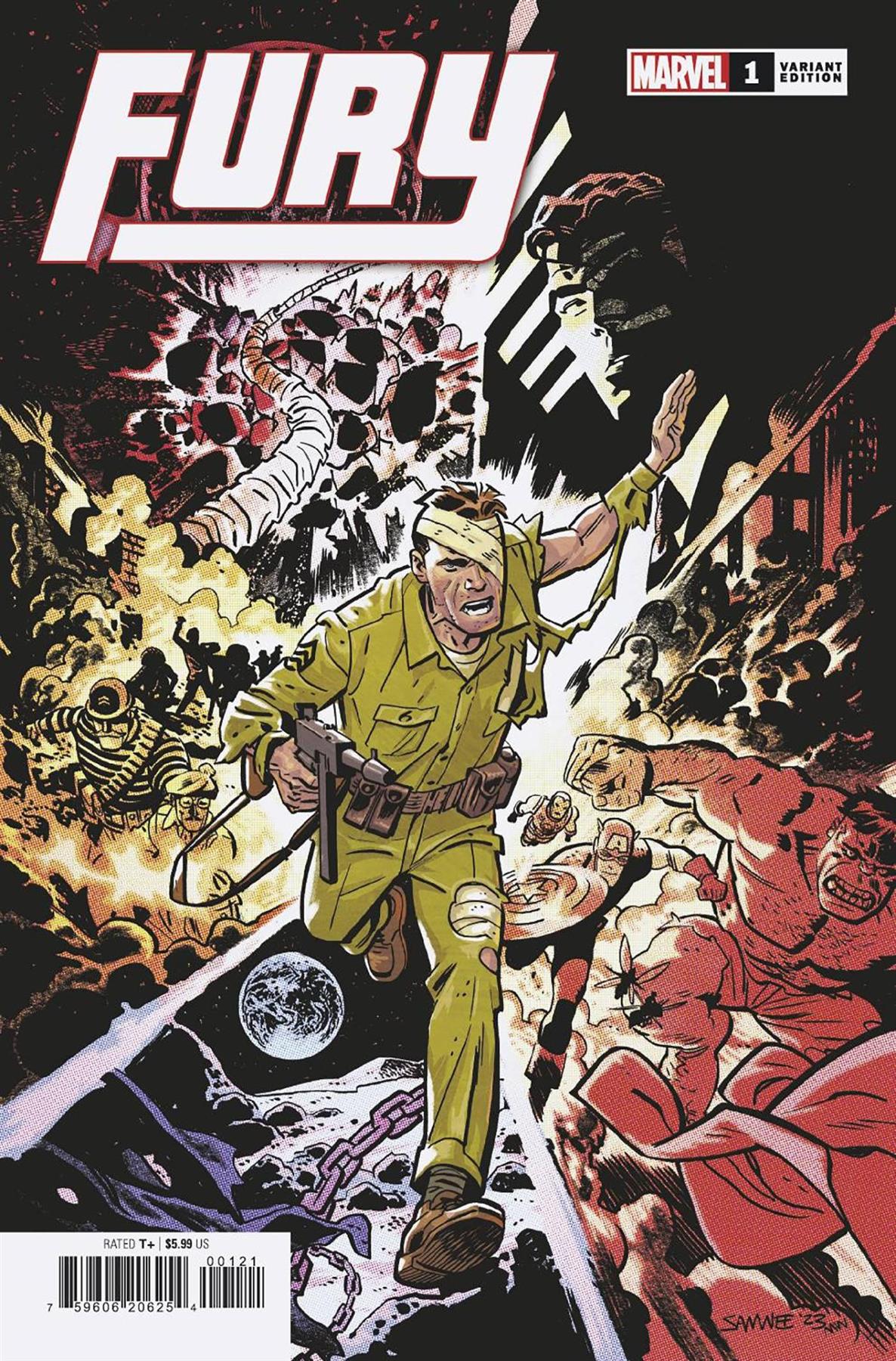 Fury #1 Samnee Var () Marvel Prh Comic Book 2023