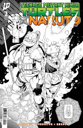 Teenage Mutant Ninja Turtles x Naruto #2 2nd Ptg Idw Prh Comic Book