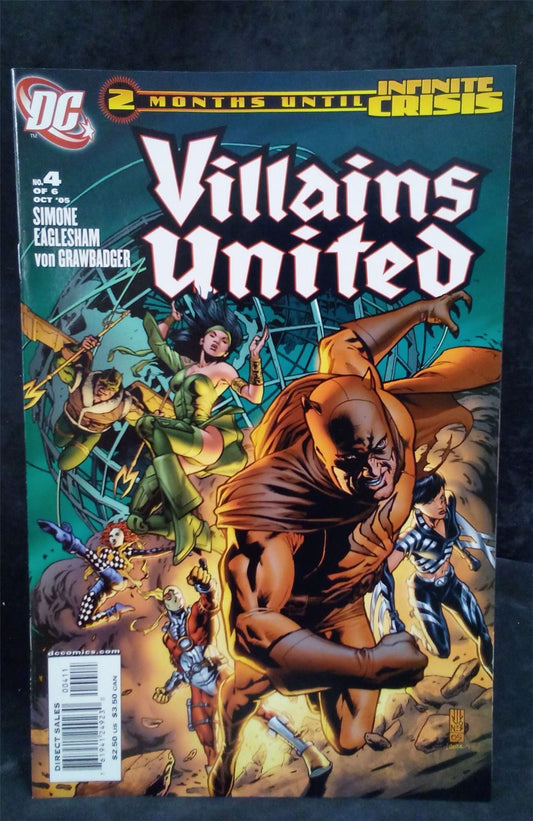 Villains United #4 2005 DC Comics Comic Book