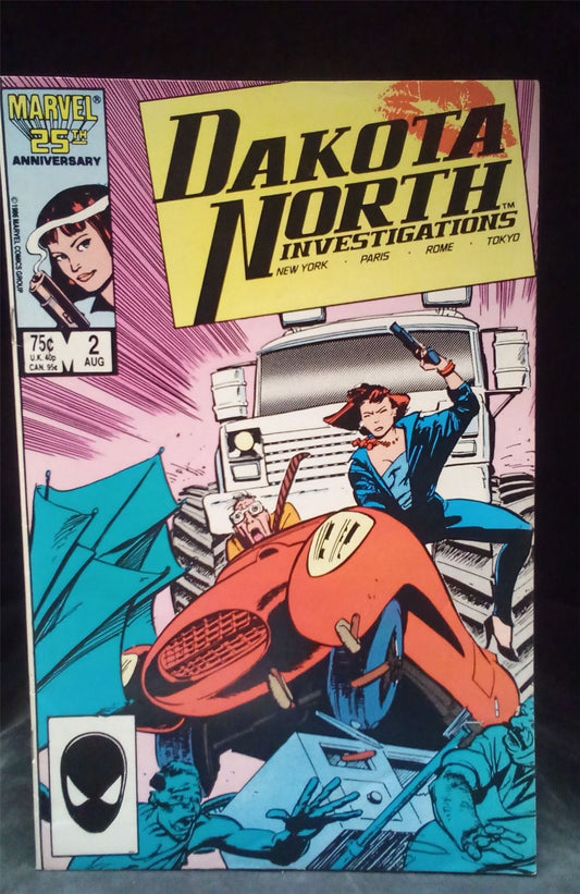 Dakota North #2 1986 Marvel Comics Comic Book