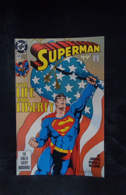 Superman #69 1992 DC Comics Comic Book
