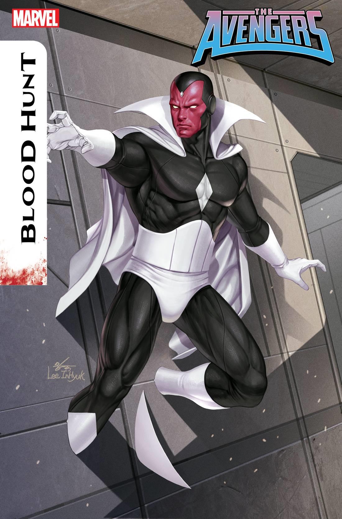 Avengers #14 Inhyuk Lee Black Costume Var (Inhyuk Lee Black Costume Var) Marvel Prh Comic Book 2024