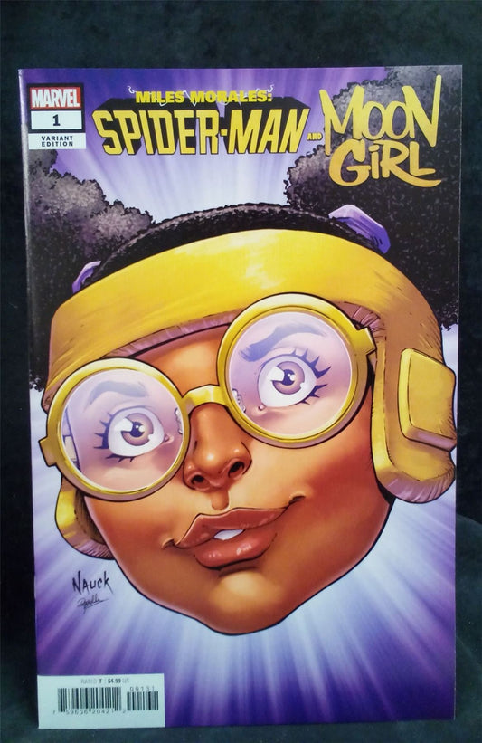 Miles Morales: Spider-Man and Moon Girl #1 Nauck Cover 2022 Marvel Comics Comic Book